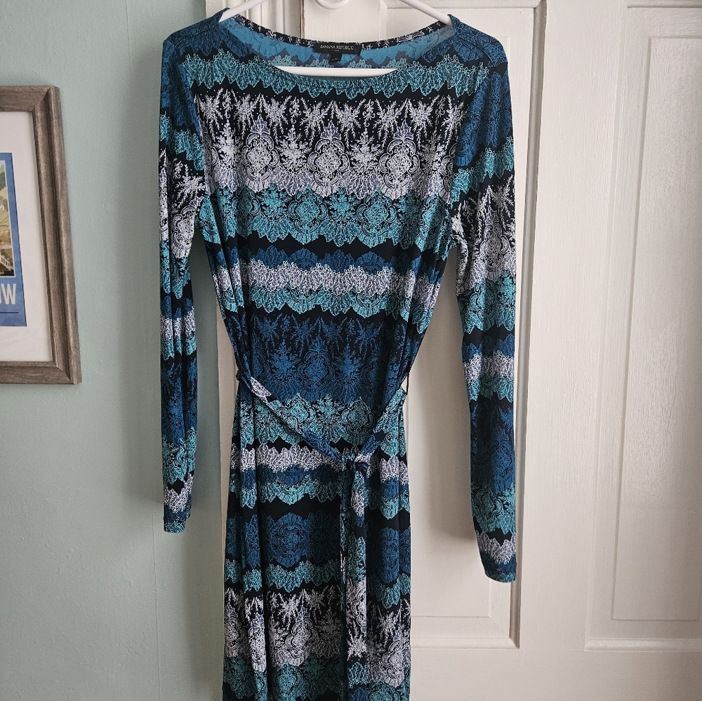 Belted Banana Republic Dress – Small